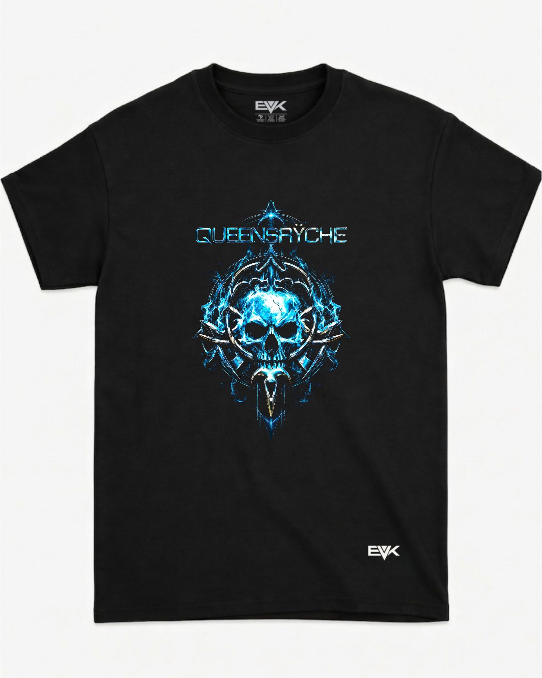 Camiseta Queensrÿche – Blue Flame Skull