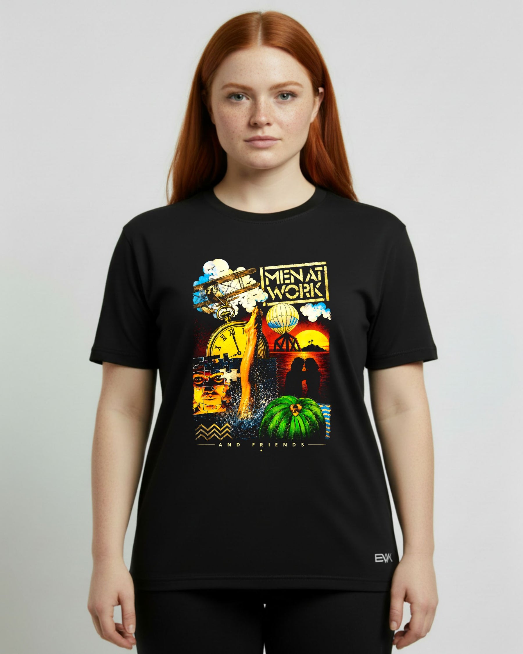 Camiseta Men At Work – And Friends