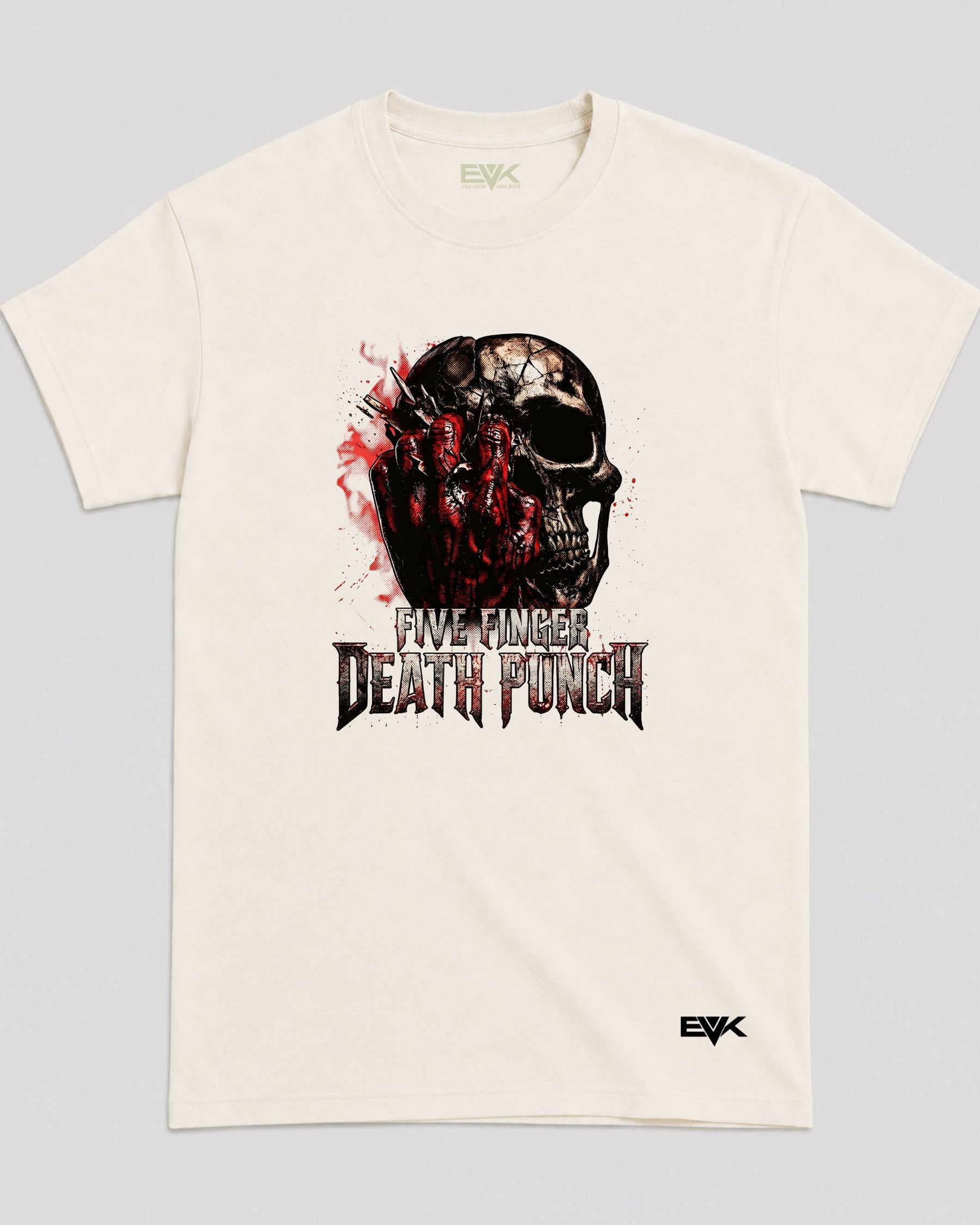 Camiseta Off-White Five Finger Death Punch – Got Your Six