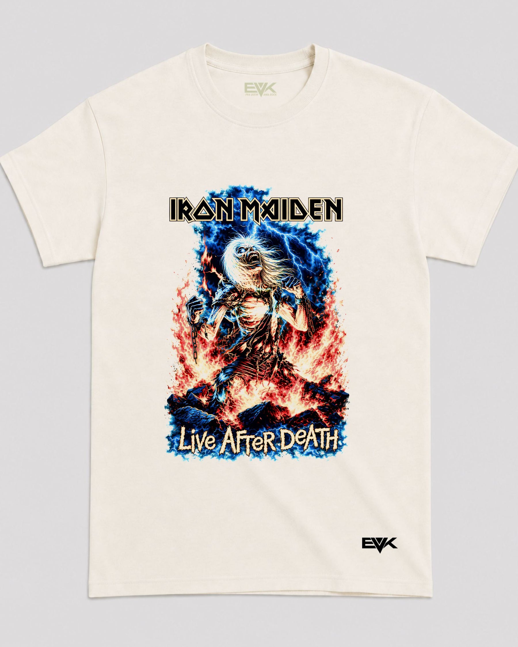 Camiseta Off-White Iron Maiden – Live After Death