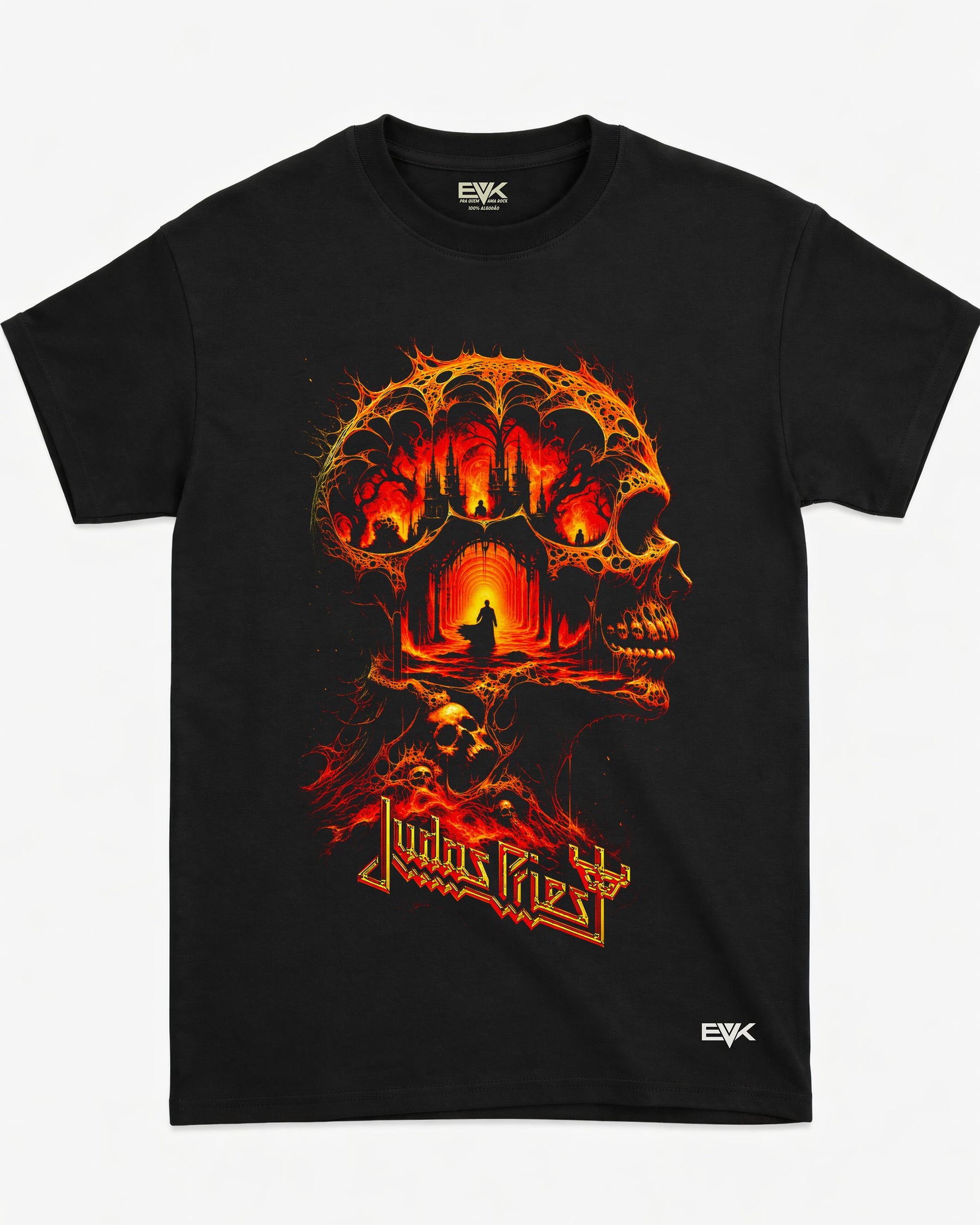 Camiseta Judas Priest – Hell Gate Skull