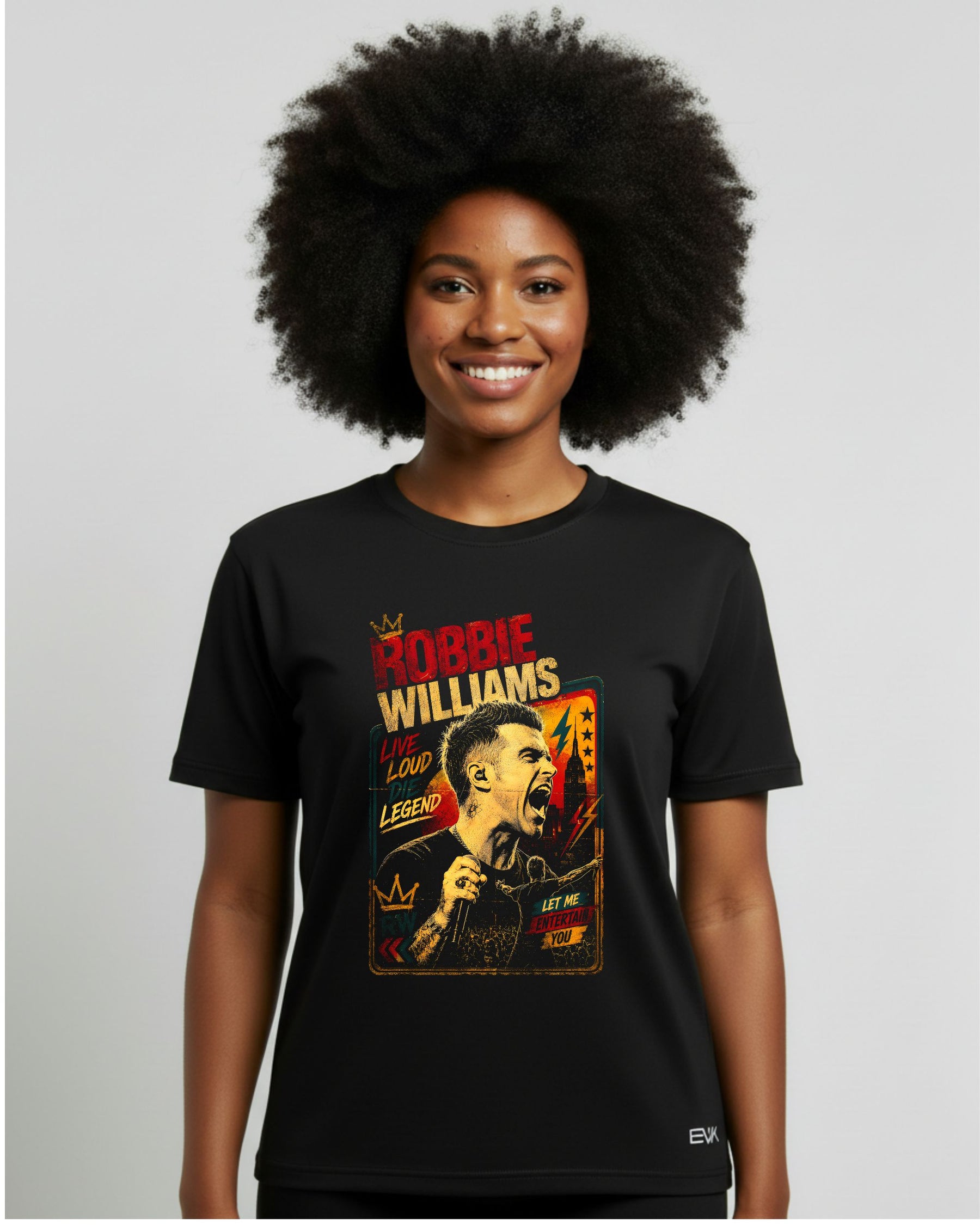 Camiseta Robbie Williams – Let Me Entertain You Vintage