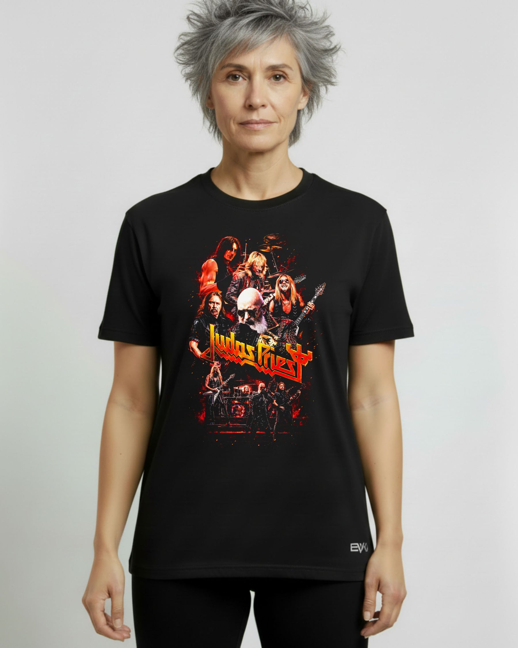 Camiseta Judas Priest – Fire Lineup