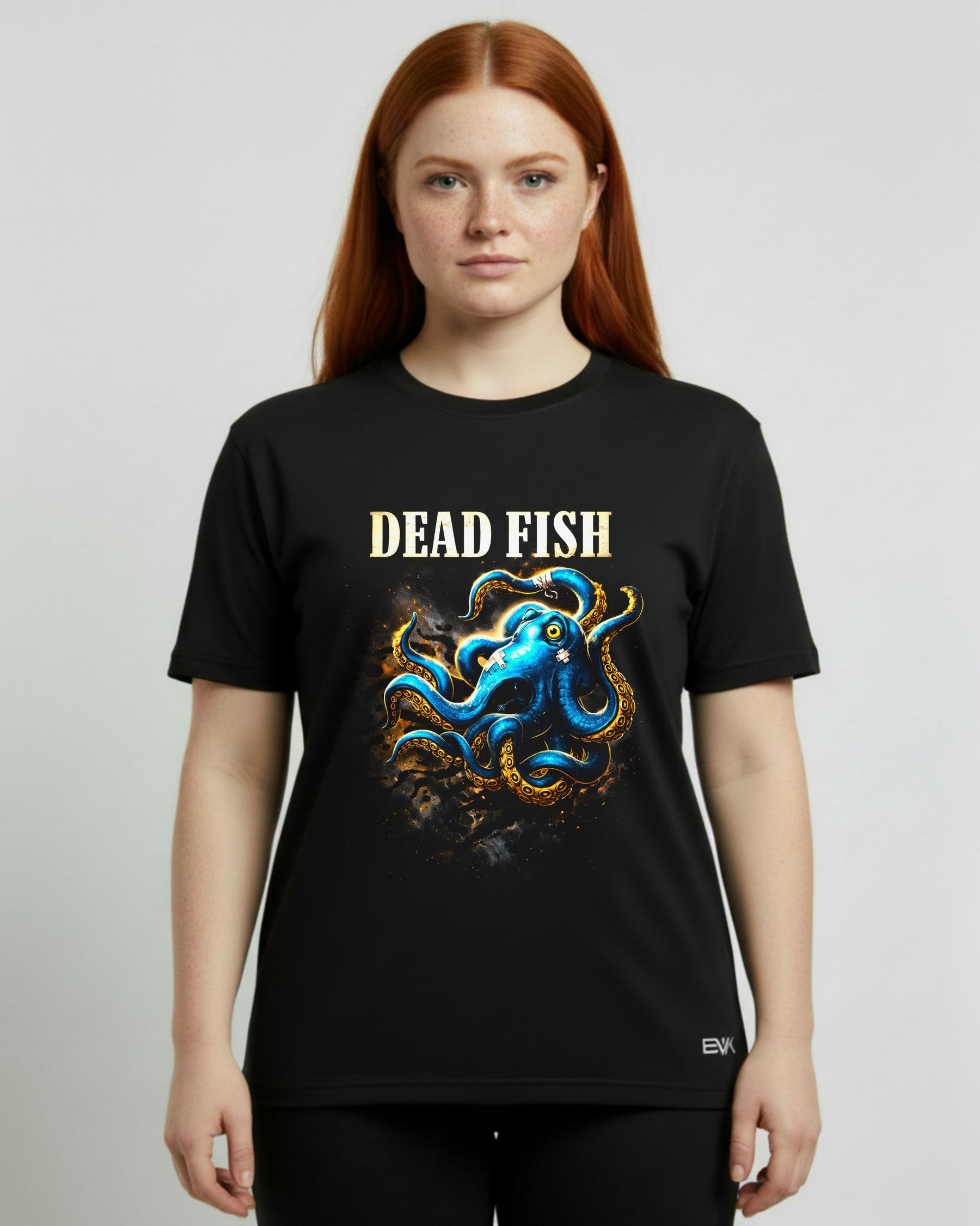 Camiseta Dead Fish – Blue Octopus