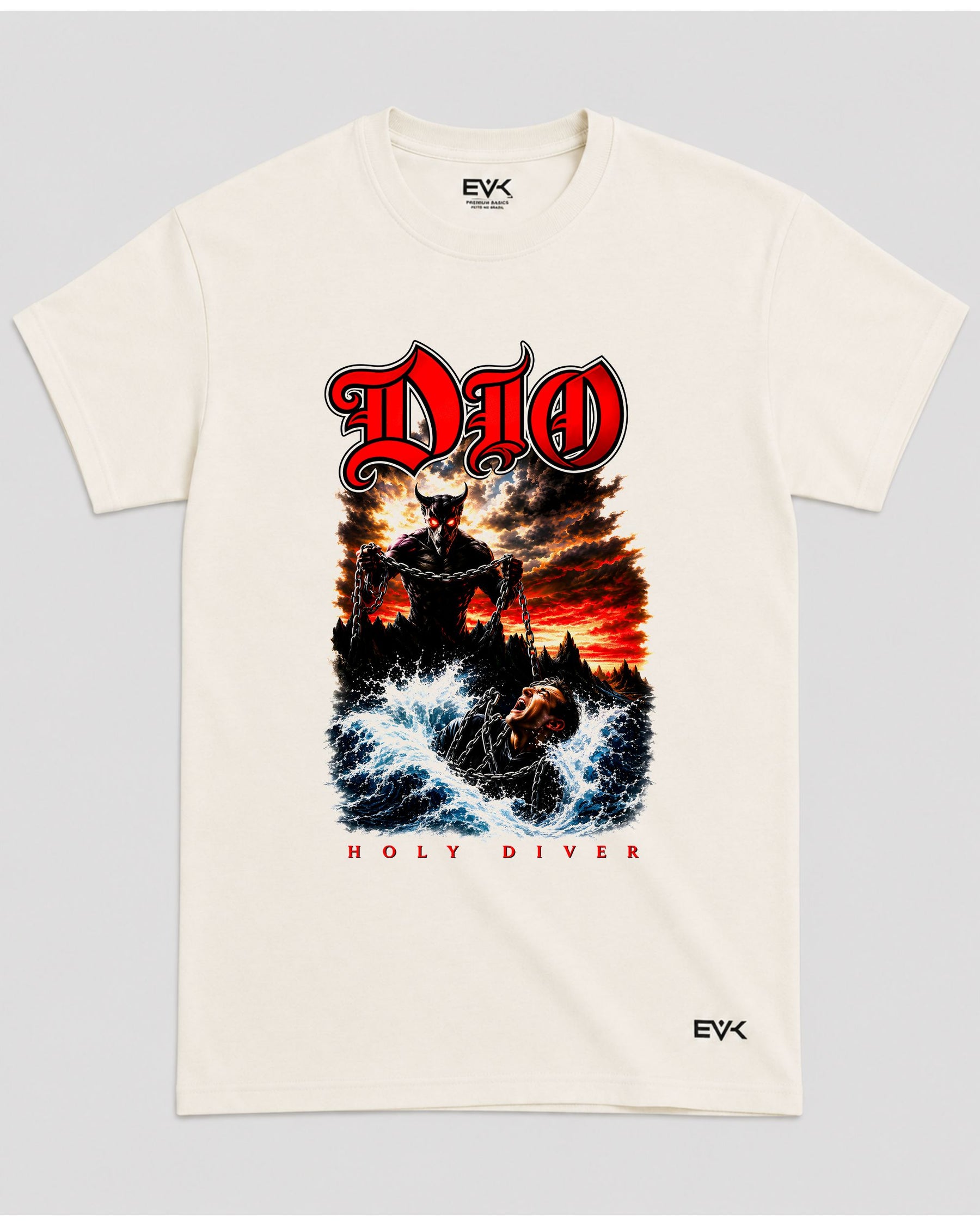 Camiseta Off-White Dio – Holy Diver