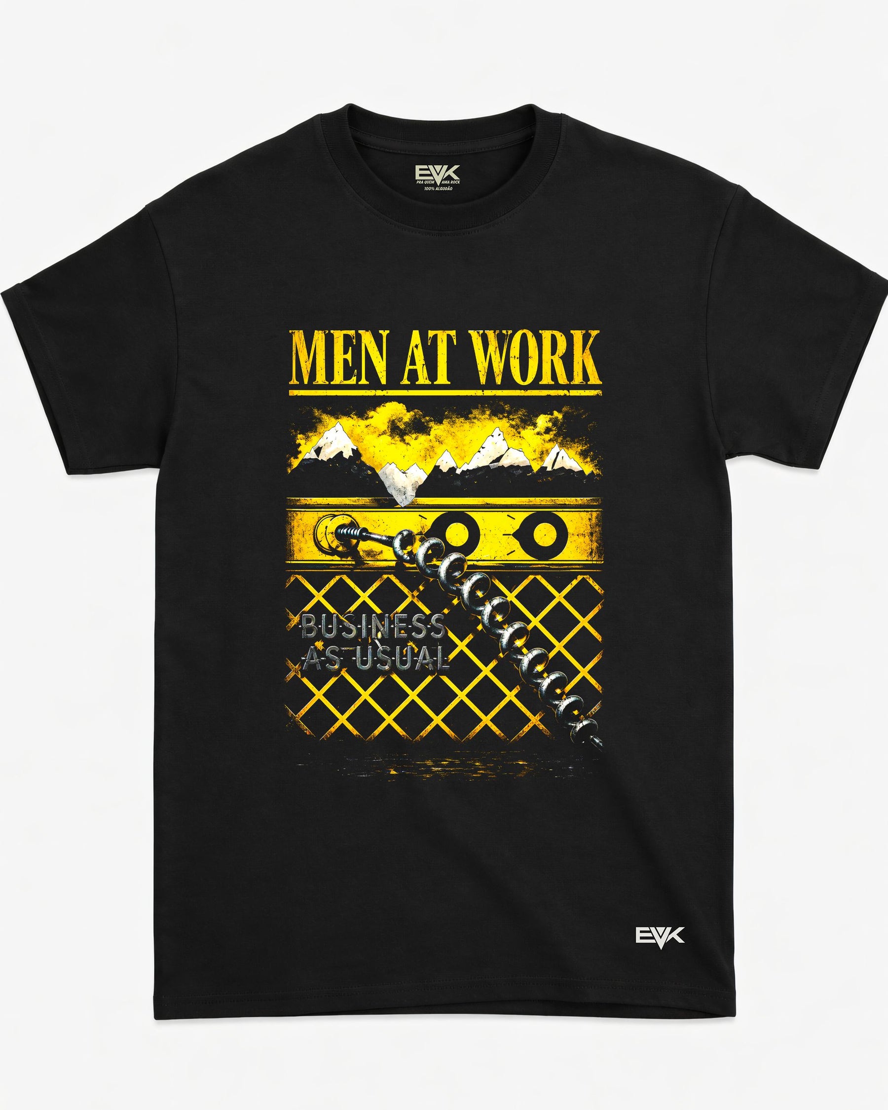 Camiseta Men At Work – Business As Usual