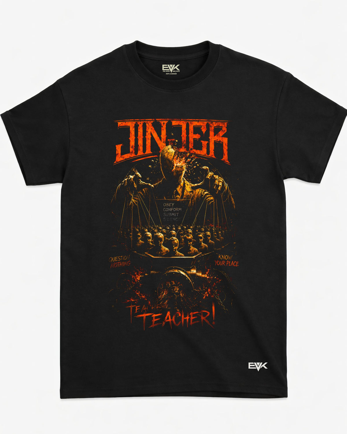 Camiseta Jinjer – Teacher