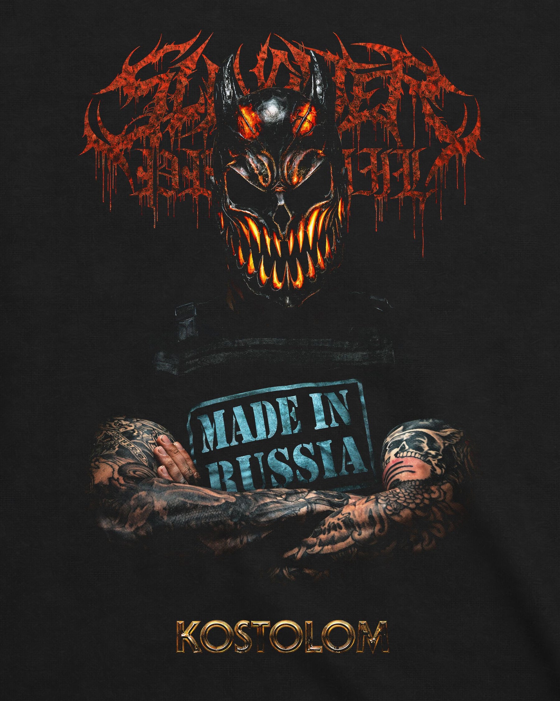 Camiseta Slaughter to Prevail – Kostolom Made in Russia