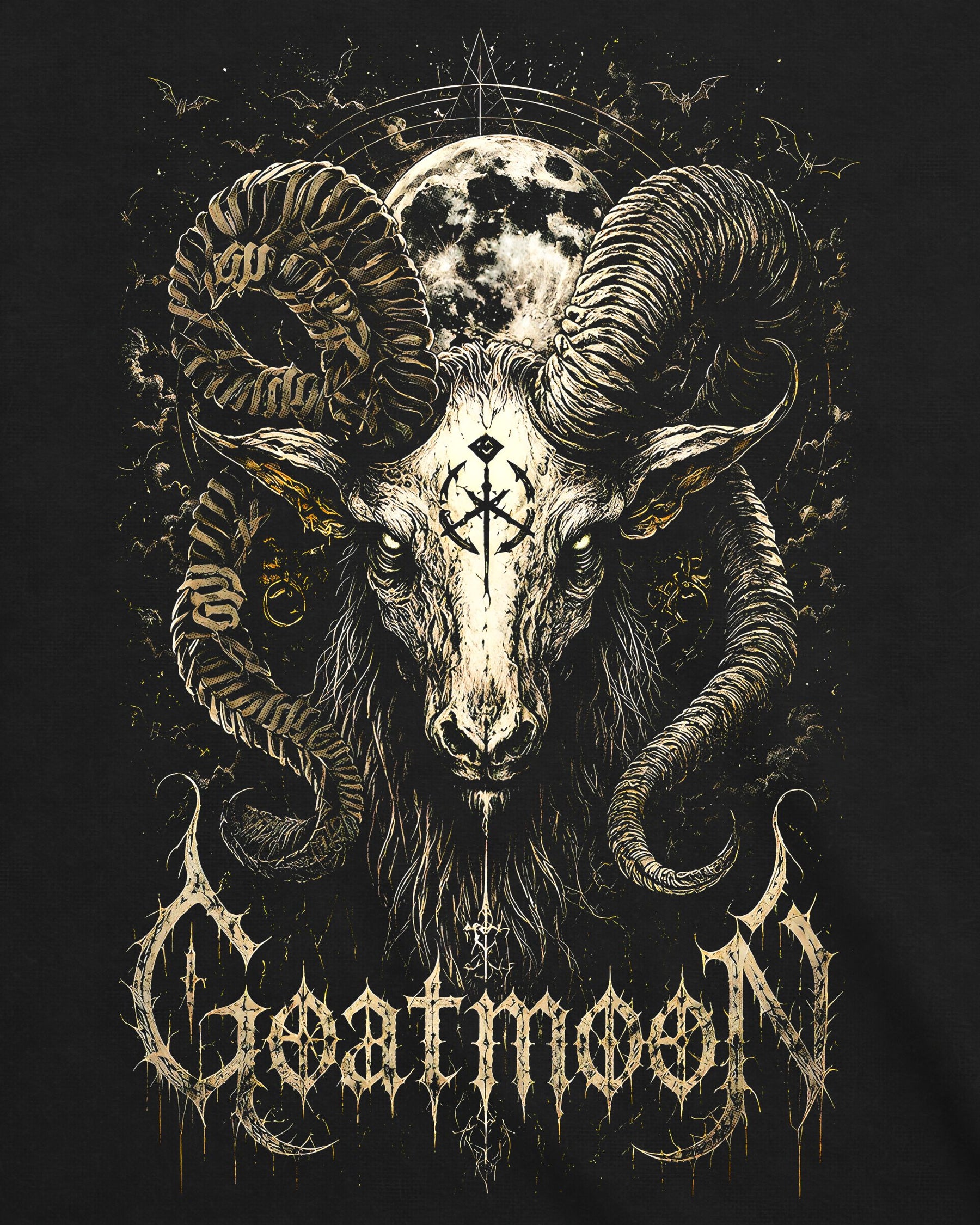 Camiseta Goatmoon – Horned Goat