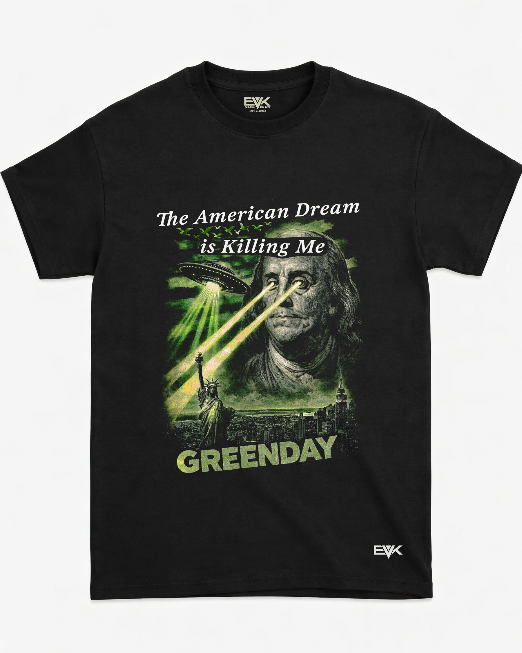 Camiseta Green Day – The American Dream Is Killing Me