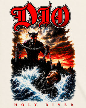 Camiseta Off-White Dio – Holy Diver