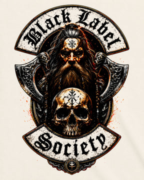 Camiseta Off-White Black Label Society – Viking