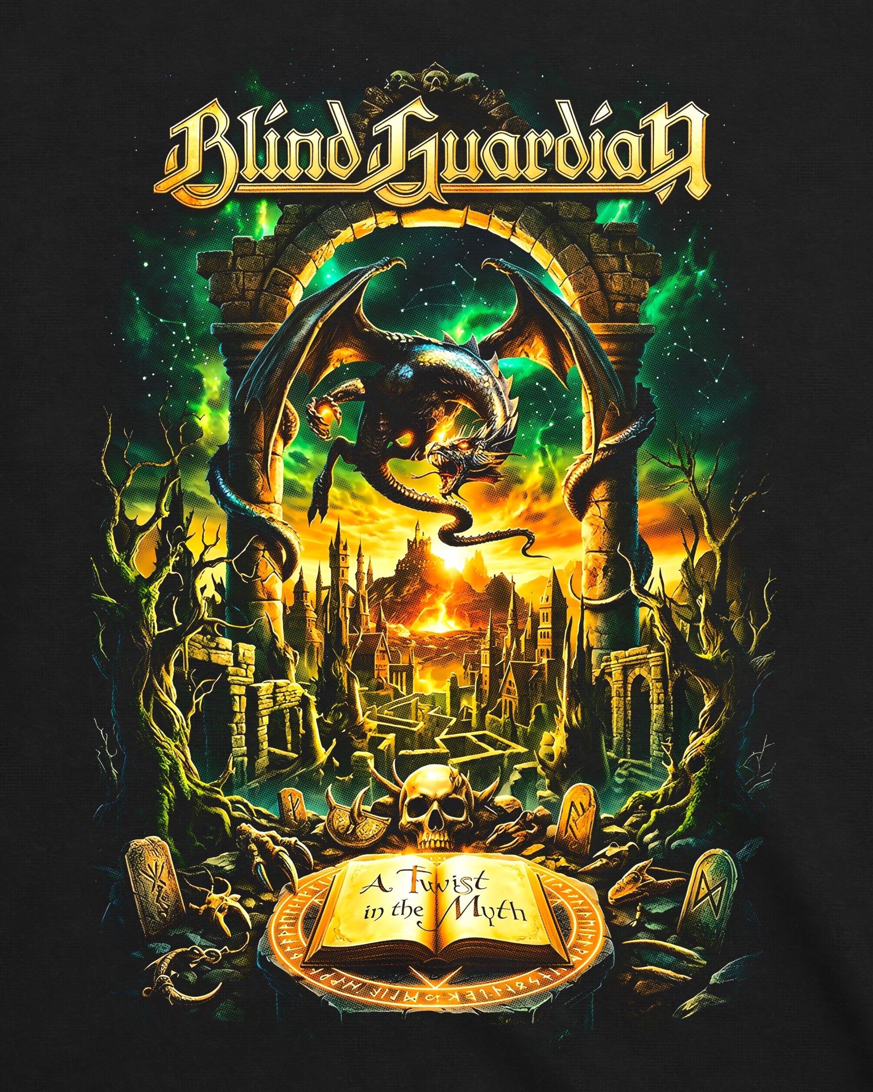 Camiseta Blind Guardian – A Twist in the Myth