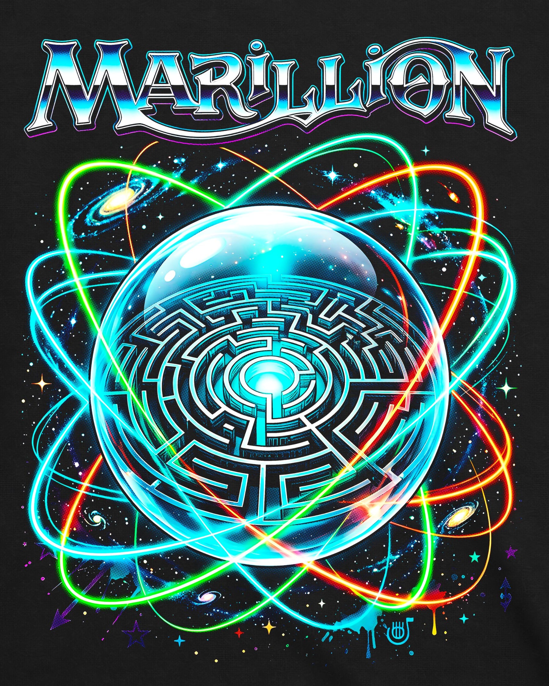 Camiseta Marillion – Orbiting the Maze