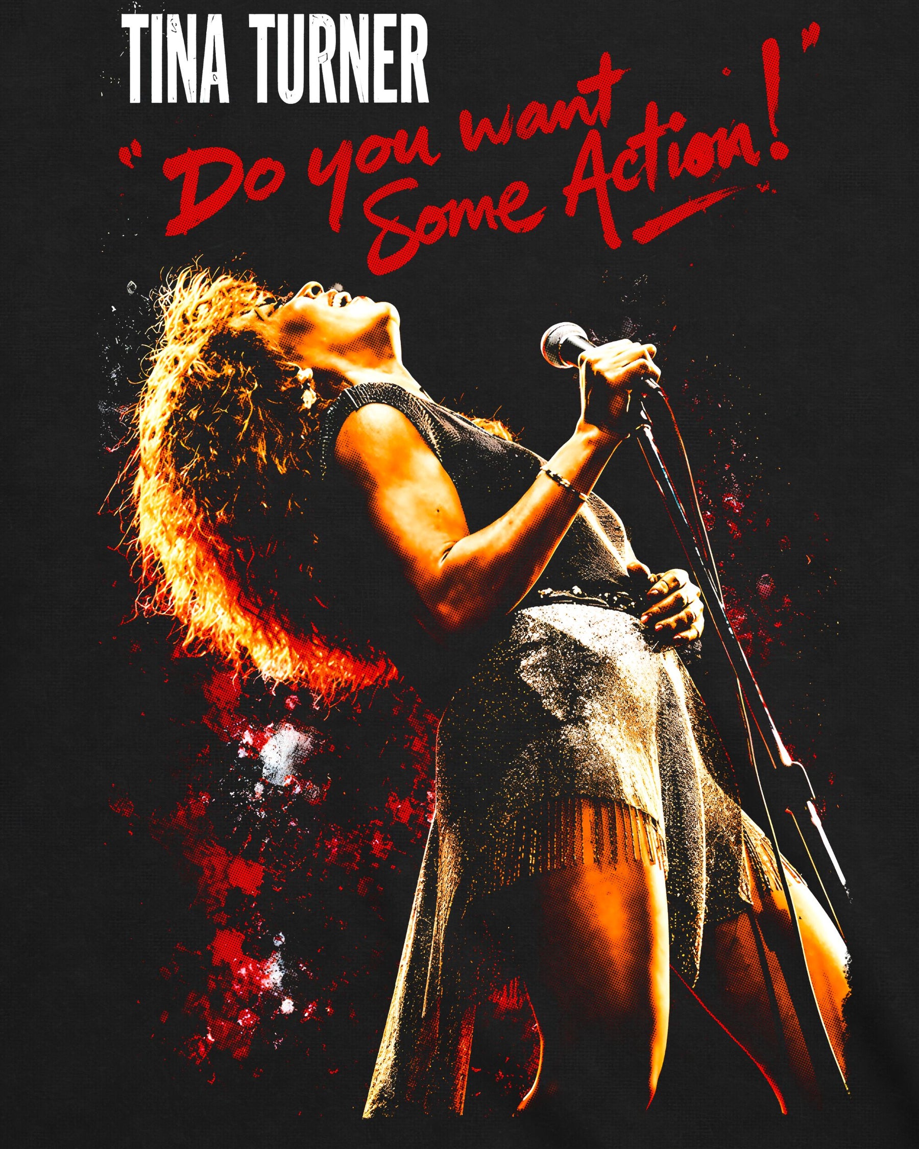 Camiseta Tina Turner – Do You Want Some Action