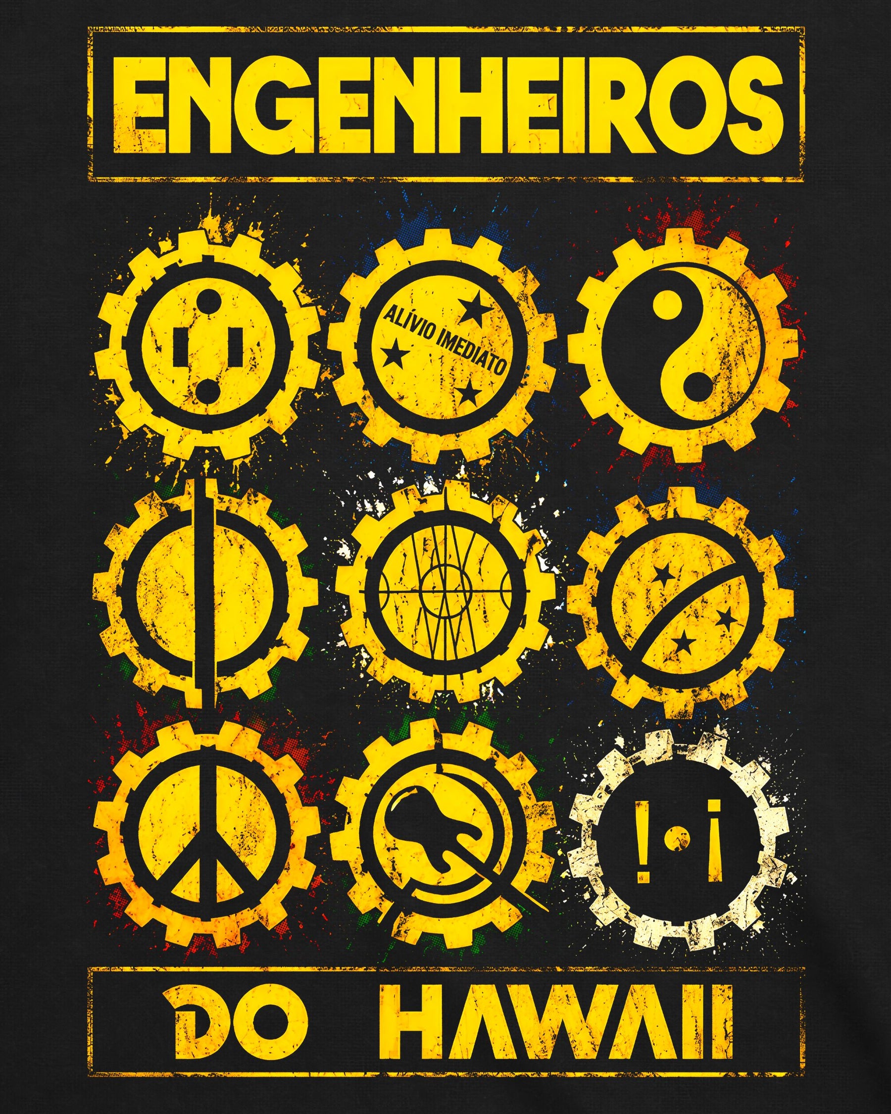 Camiseta Engenheiros do Hawaii – Alívio Imediato