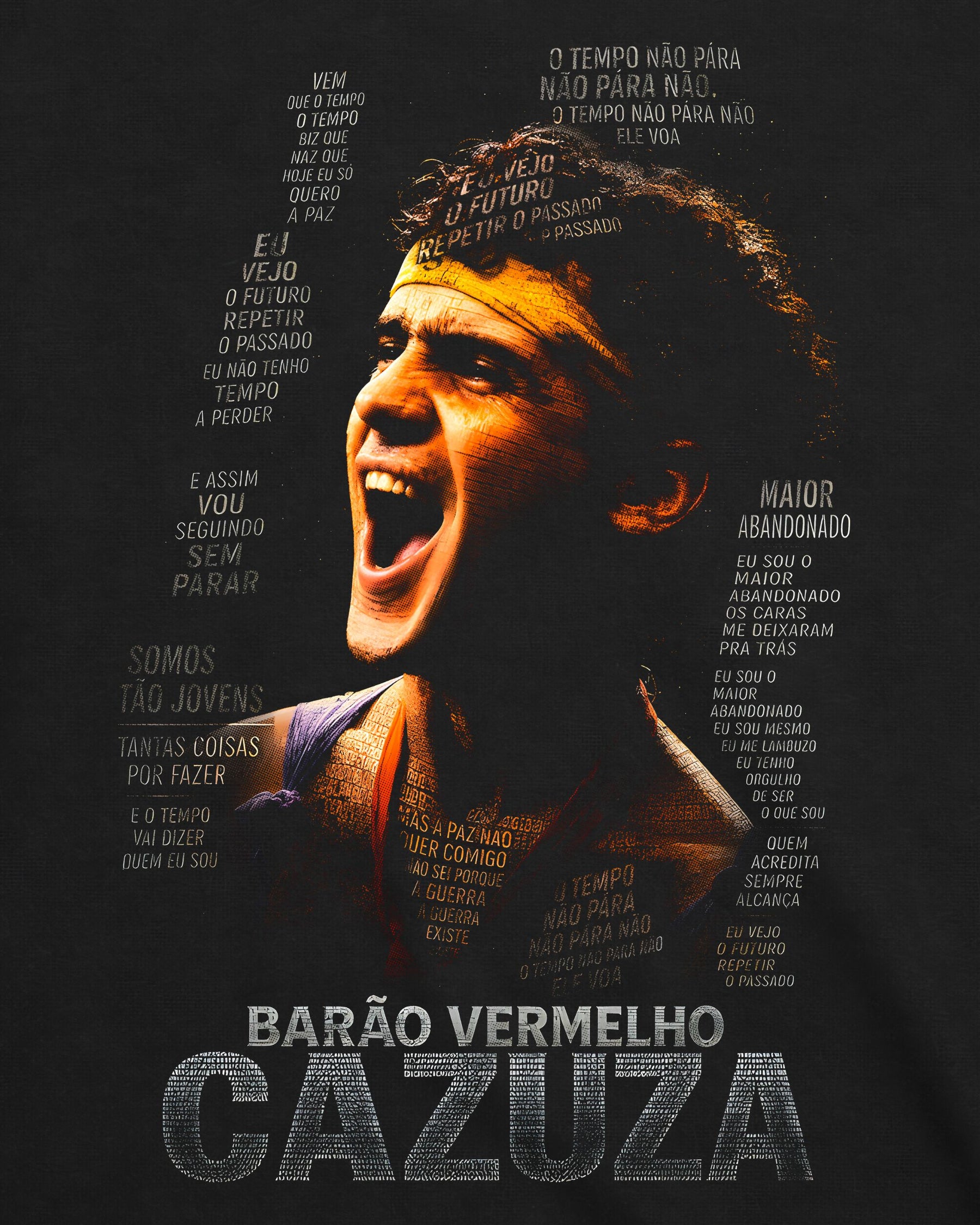 Camiseta Barão Vermelho – Cazuza