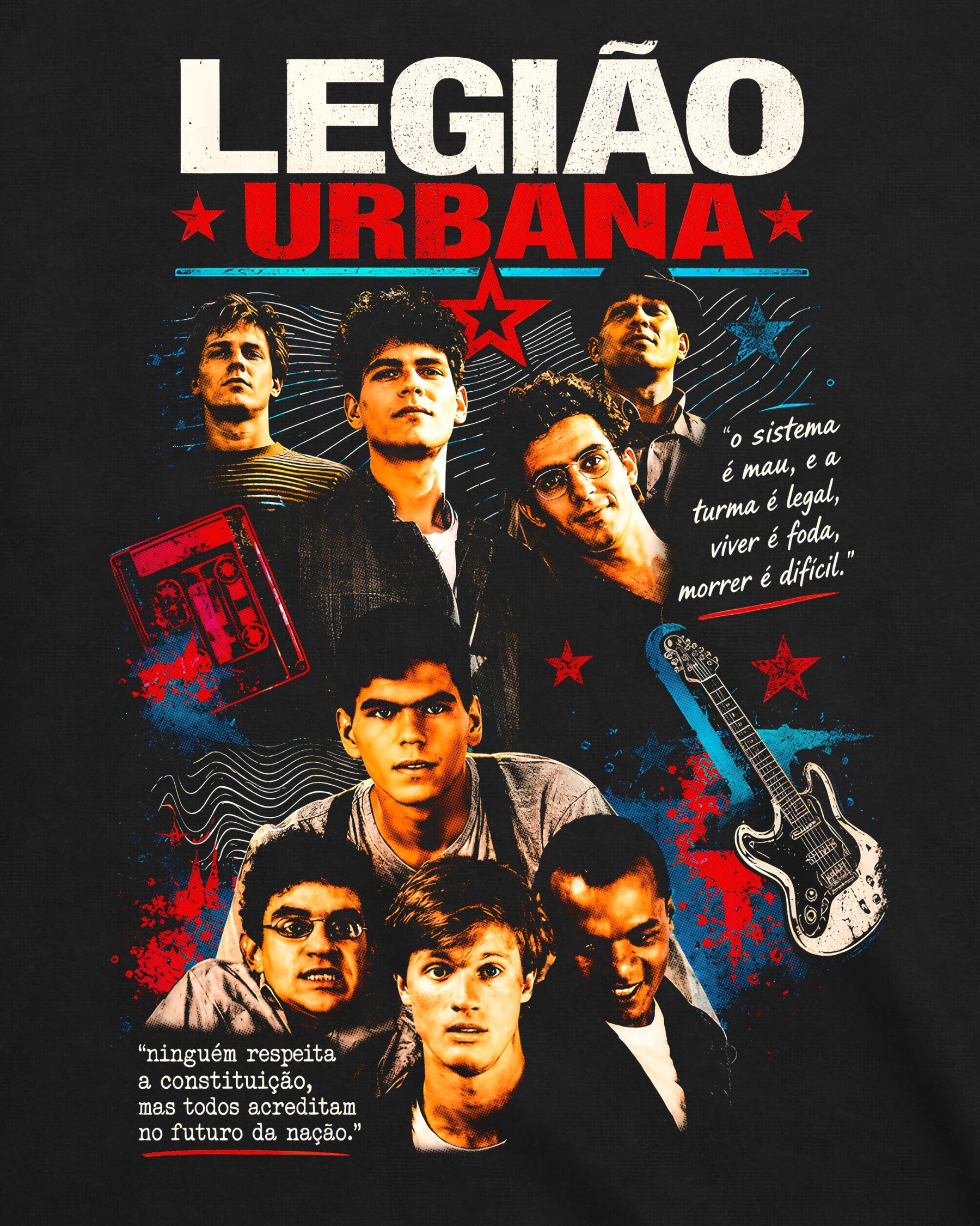 Camiseta Legião Urbana – Bootleg