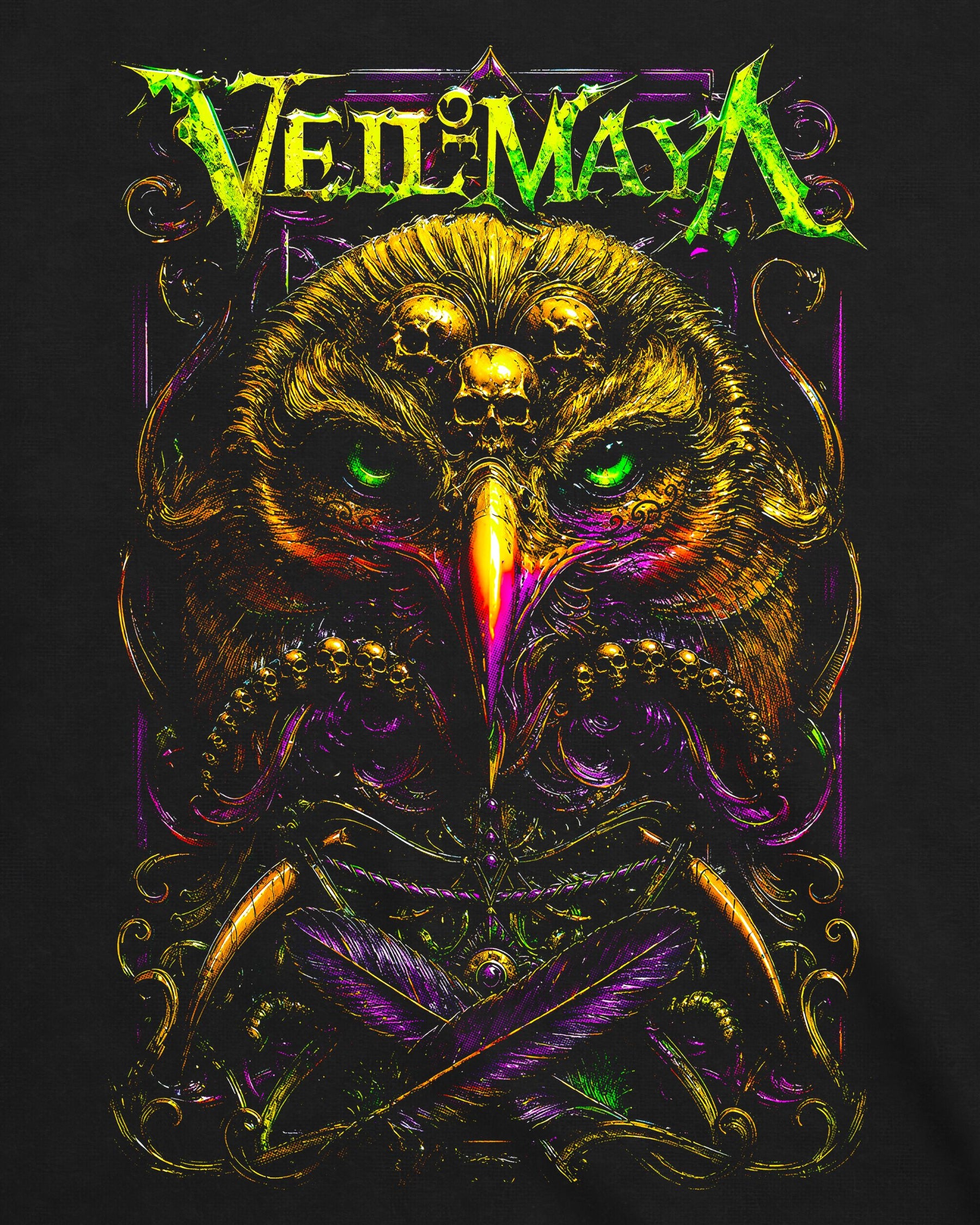 Camiseta Veil of Maya – Owl