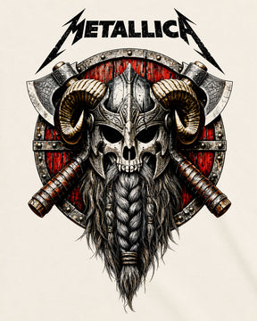 Camiseta Off-White Metallica – Viking