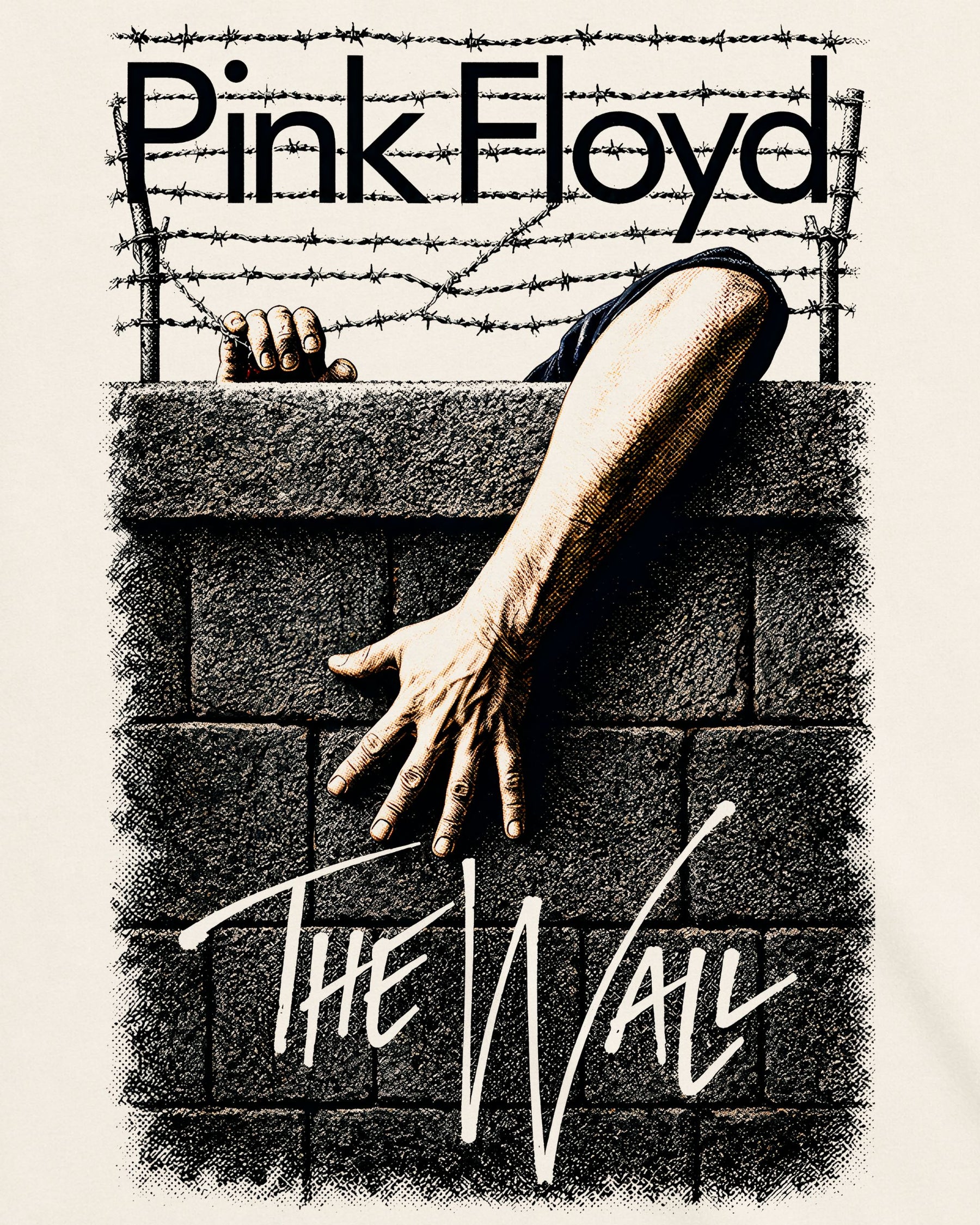 Camiseta Off-White Pink Floyd – The Wall