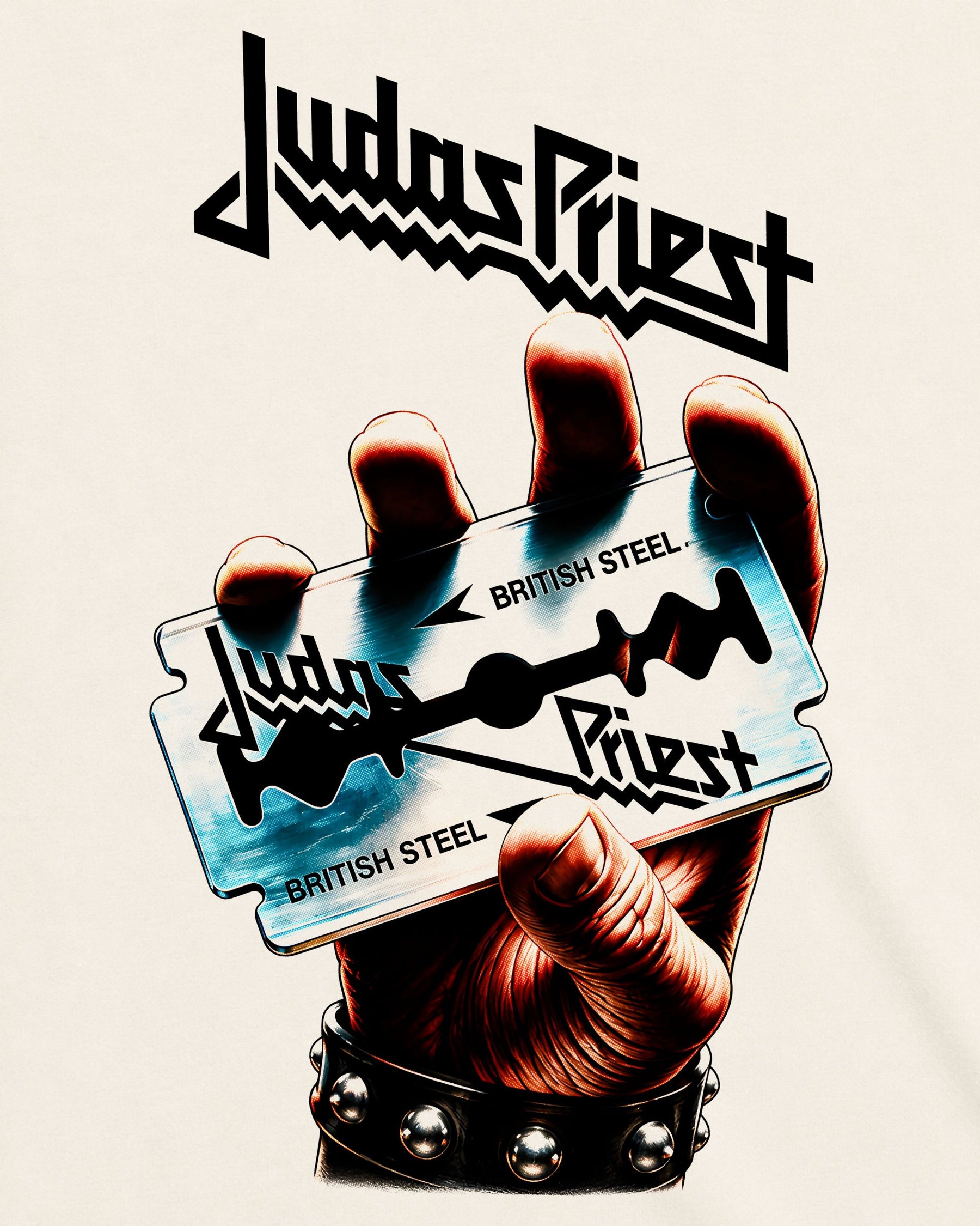 Camiseta Off-White Judas Priest – British Steel
