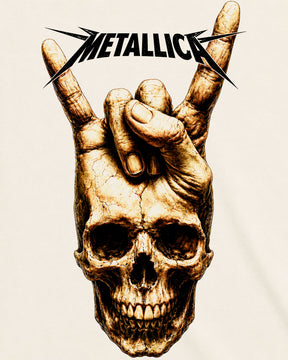 Camiseta Off-White Metallica – Rock Hand