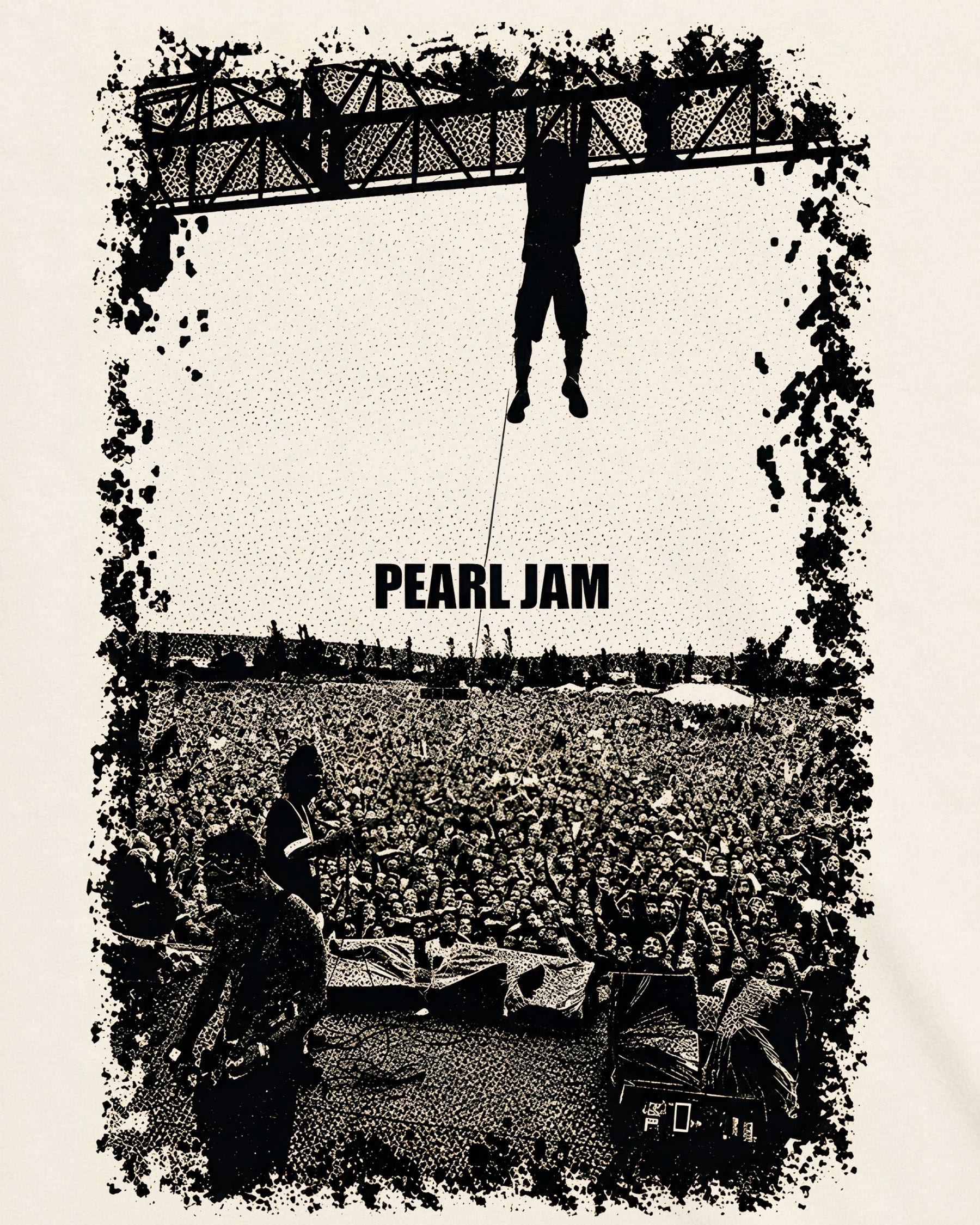 Camiseta Off-White Pearl Jam – Eddie Pendurado