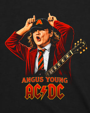 Camiseta AC/DC – Chifres Angus Young