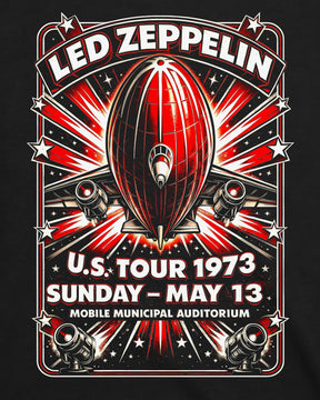 Camiseta Led Zeppelin – U.S. Tour 1973