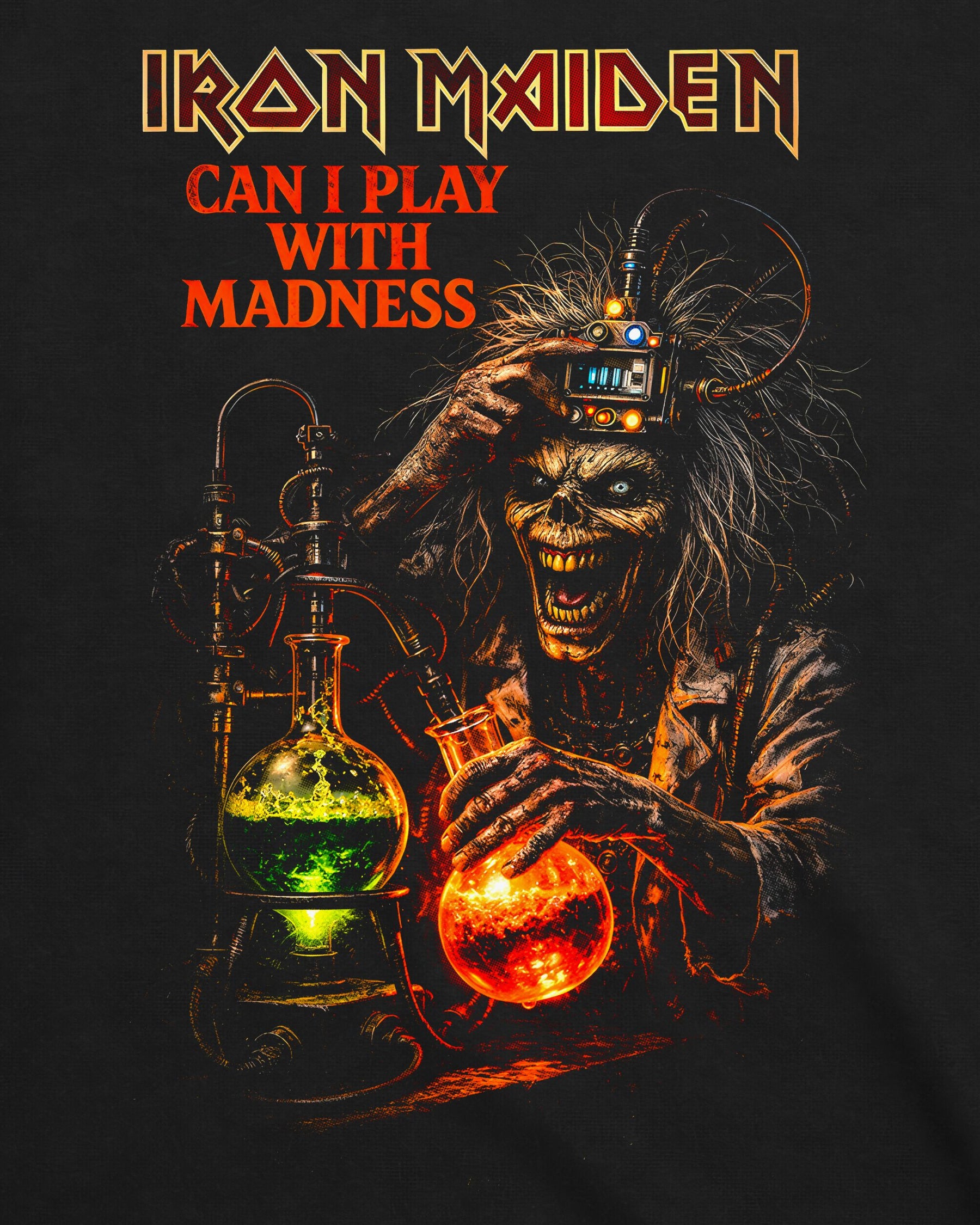 Camiseta Iron Maiden – Can I Play With Madness