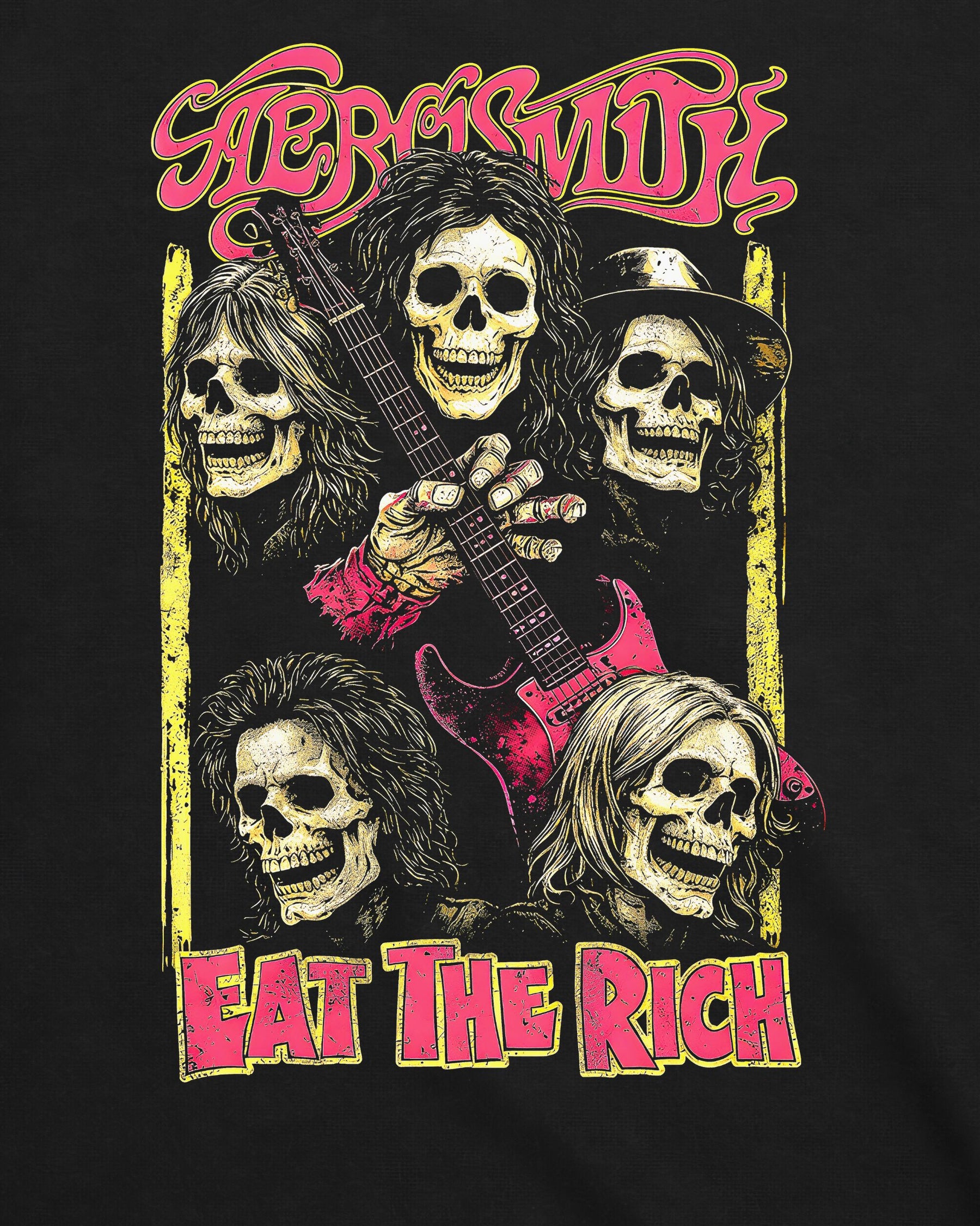Camiseta Aerosmith – Eat the Rich