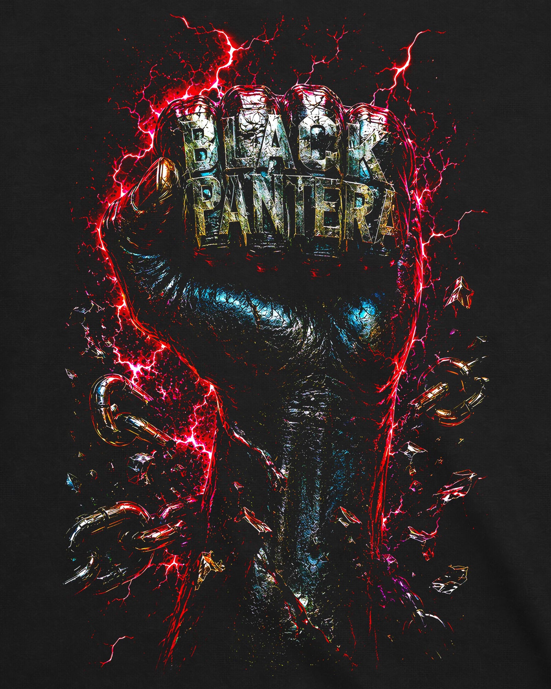 Camiseta Black Pantera – Strong