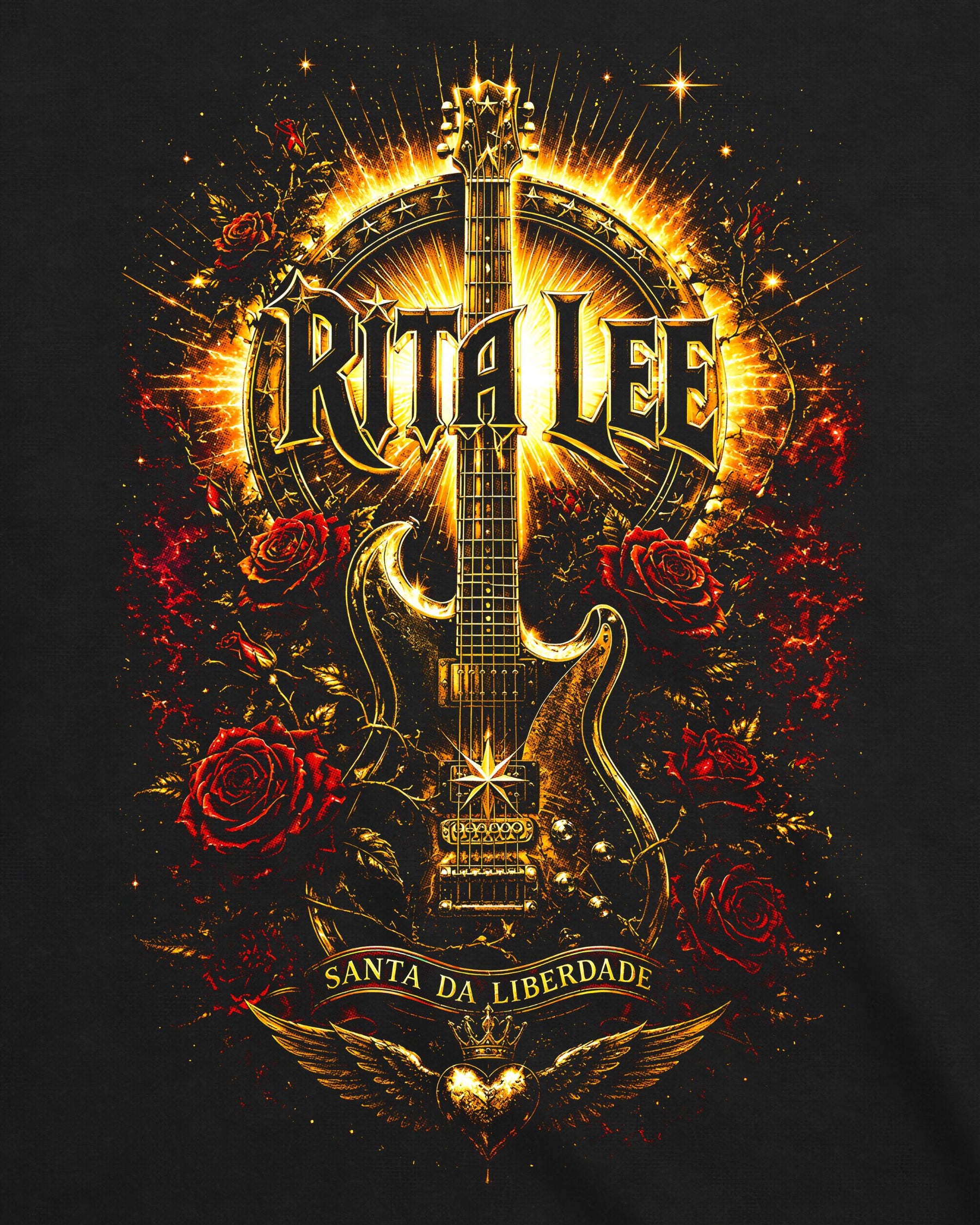 Camiseta Rita Lee – Santa da Liberdade