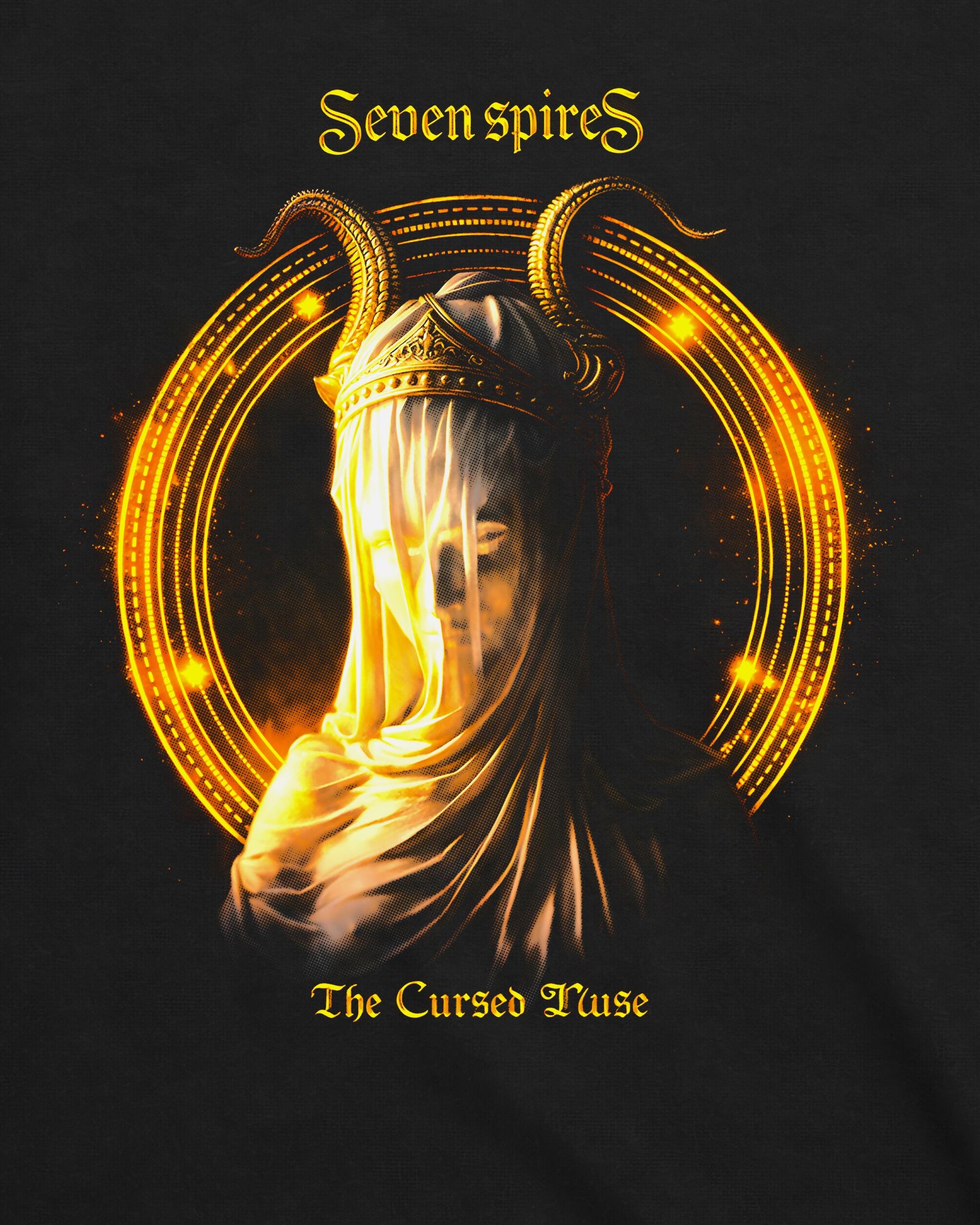 Camiseta Seven Spires – The Cursed Muse