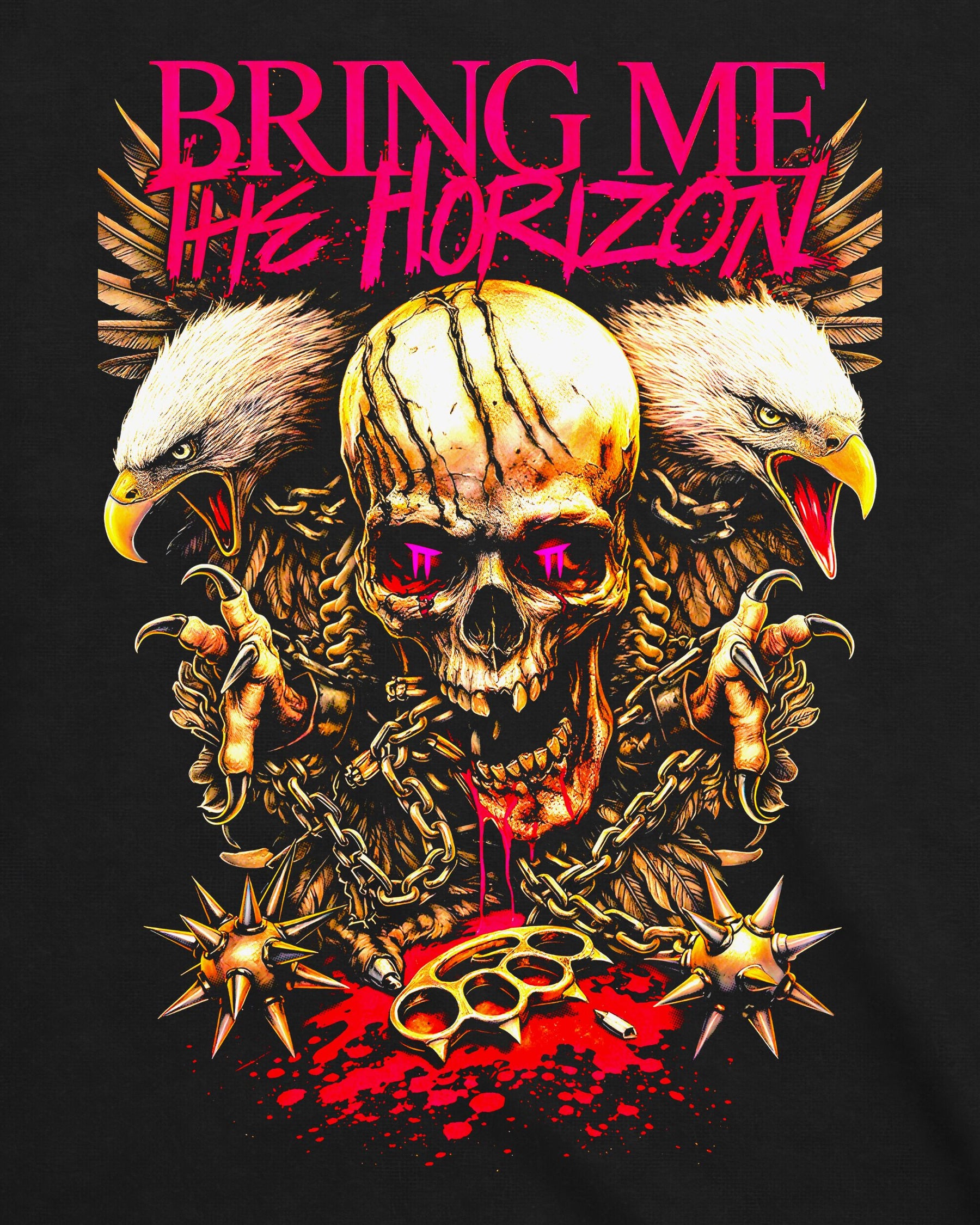 Camiseta Bring Me The Horizon – Chained Wings