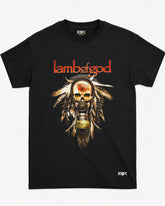 Camiseta Lamb of God - Native Skull
