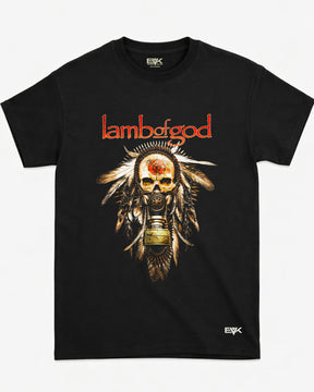 Camiseta Lamb of God - Native Skull