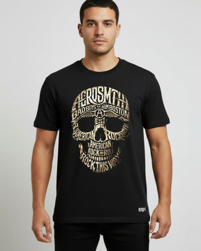 Camiseta Aerosmith – Rock Skull