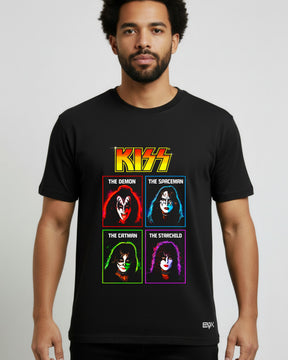 Camiseta Kiss – Signature Faces
