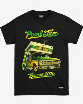 Camiseta Pearl Jam – Brasil Tour 2026 – Van