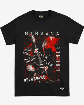 Camiseta Nirvana – Art Grunge – Nevermind