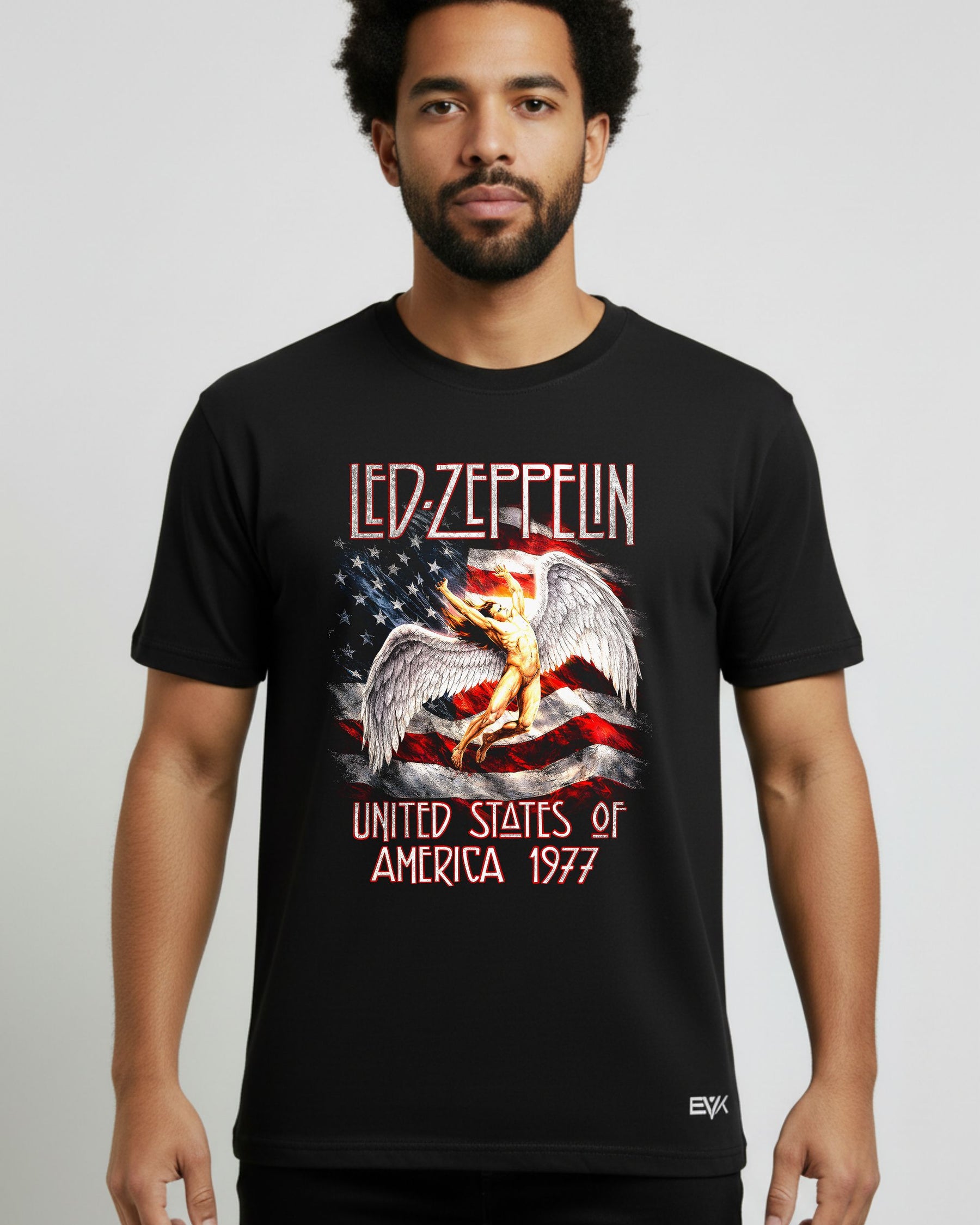 Camiseta Led Zeppelin – U.S. Tour Anjo Caído