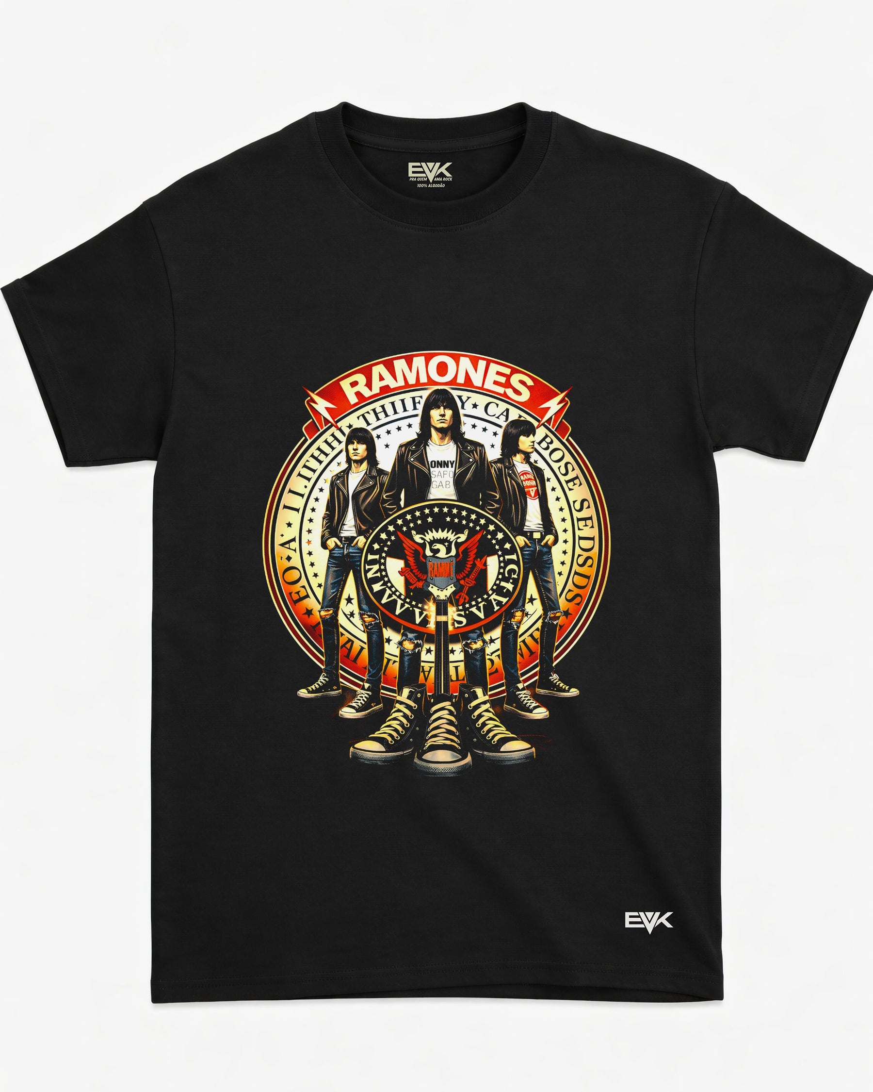 Camiseta Ramones – President Shield