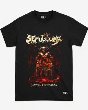 Camiseta Sepultura – Bestial Devastation