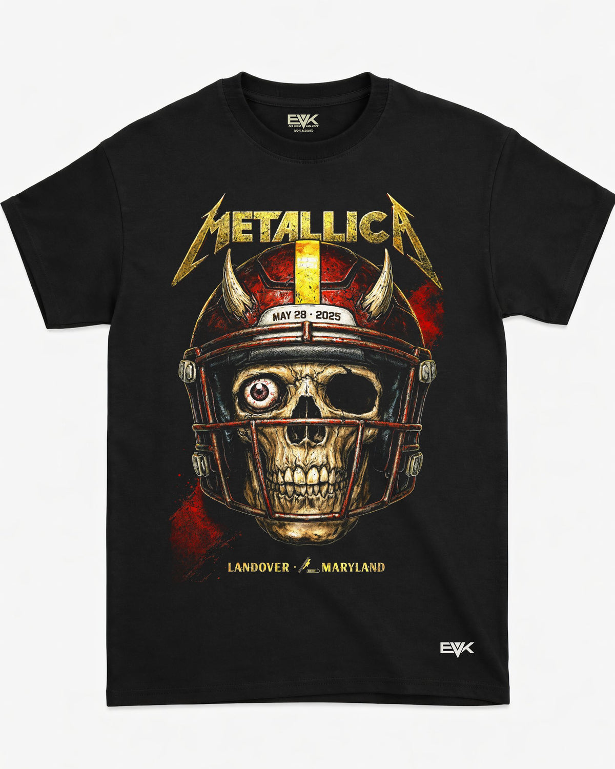 Camiseta Metallica – Tour Landover – Maryland