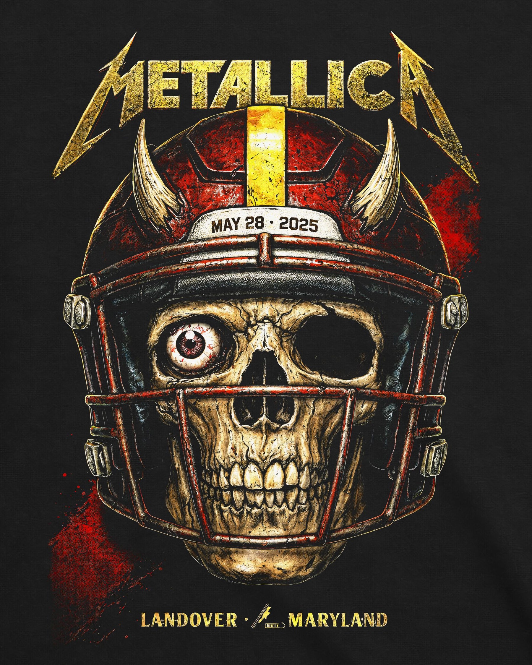 Camiseta Metallica – Tour Landover – Maryland