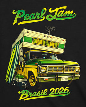 Camiseta Pearl Jam – Brasil Tour 2026 – Van