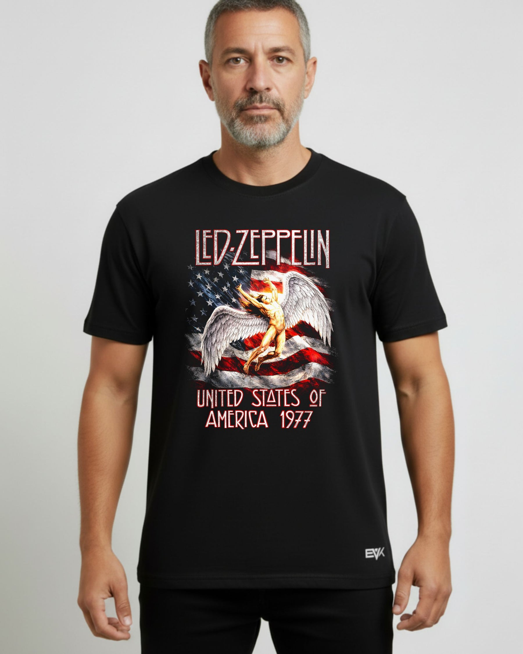 Camiseta Led Zeppelin – U.S. Tour Anjo Caído