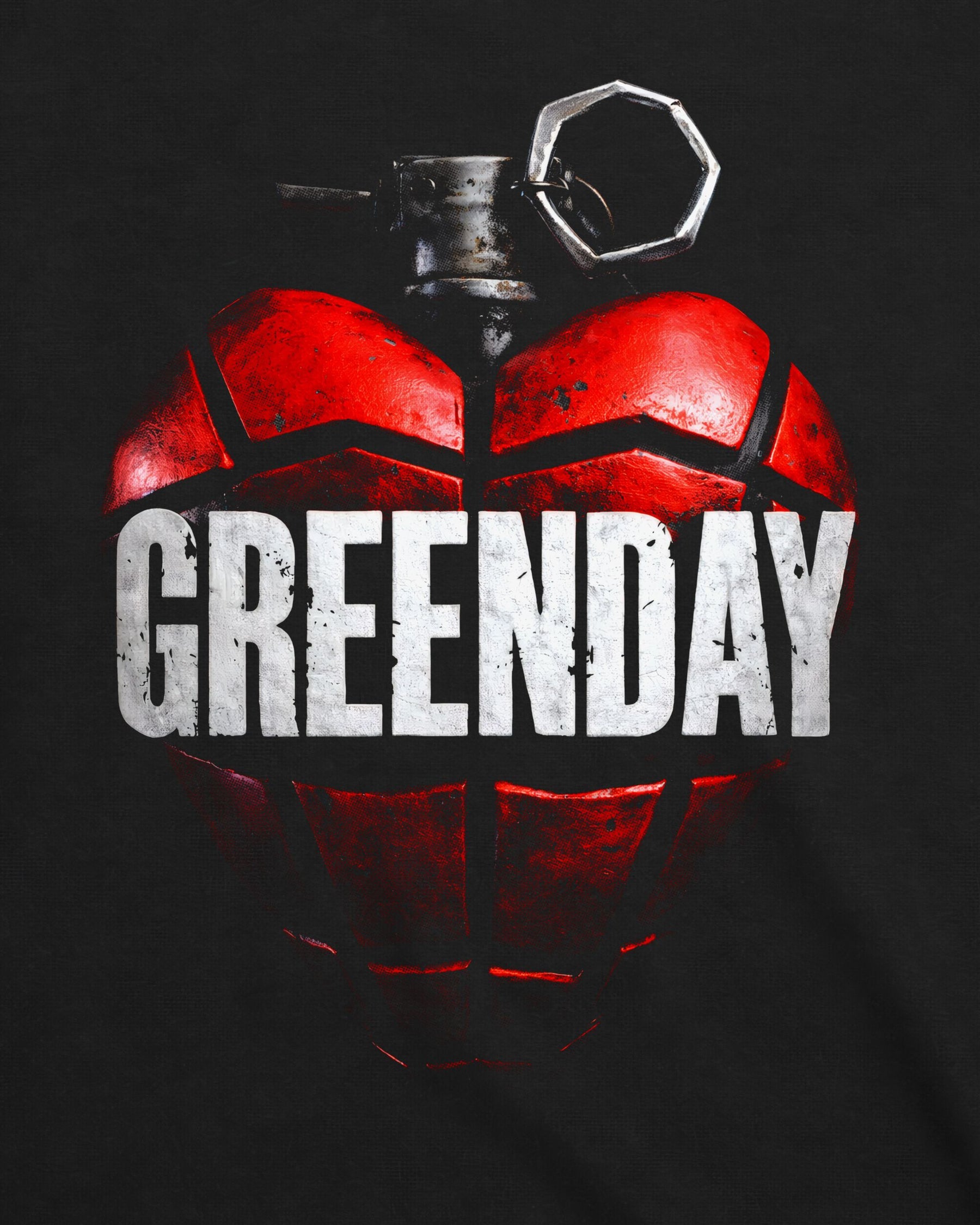 Camiseta Green Day – Heart Like a Hand Grenade